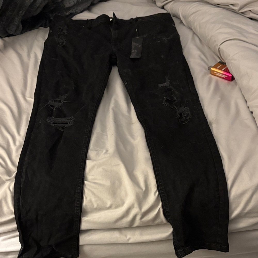 Men's Black Skinny Jeans